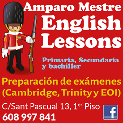 logo amparo mestre english lessons