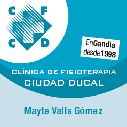 logo clinica fisioterapia ciudad ducal mayte valls