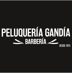 logo peluqueria barberia gandia