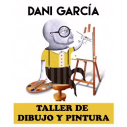 logo clases de dibujo y pintura dani garcia