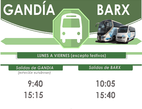 horario gandia barx