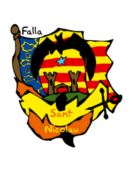 Escudo Falla Sant Nicolau-Mosquit