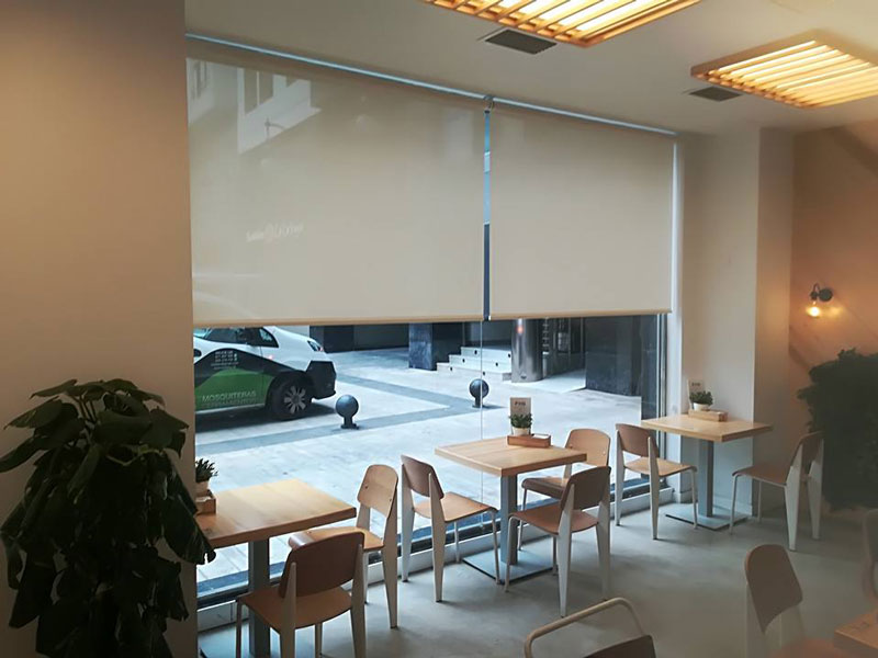 Cortinas para restaurantes